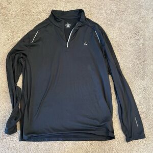 Paradox Men's Black Lightweight Pullover Jacket